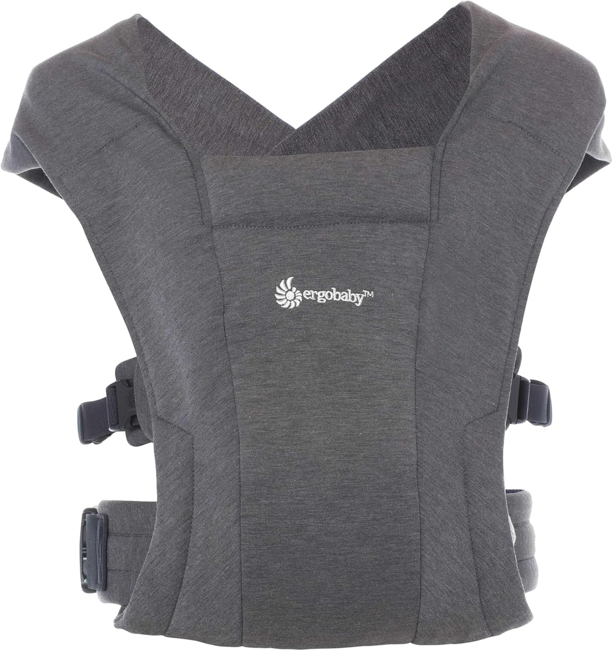 Ergobaby Soft Baby Carrier with Adjustable Shoulder Straps & Supportive Waist Belt – Grey