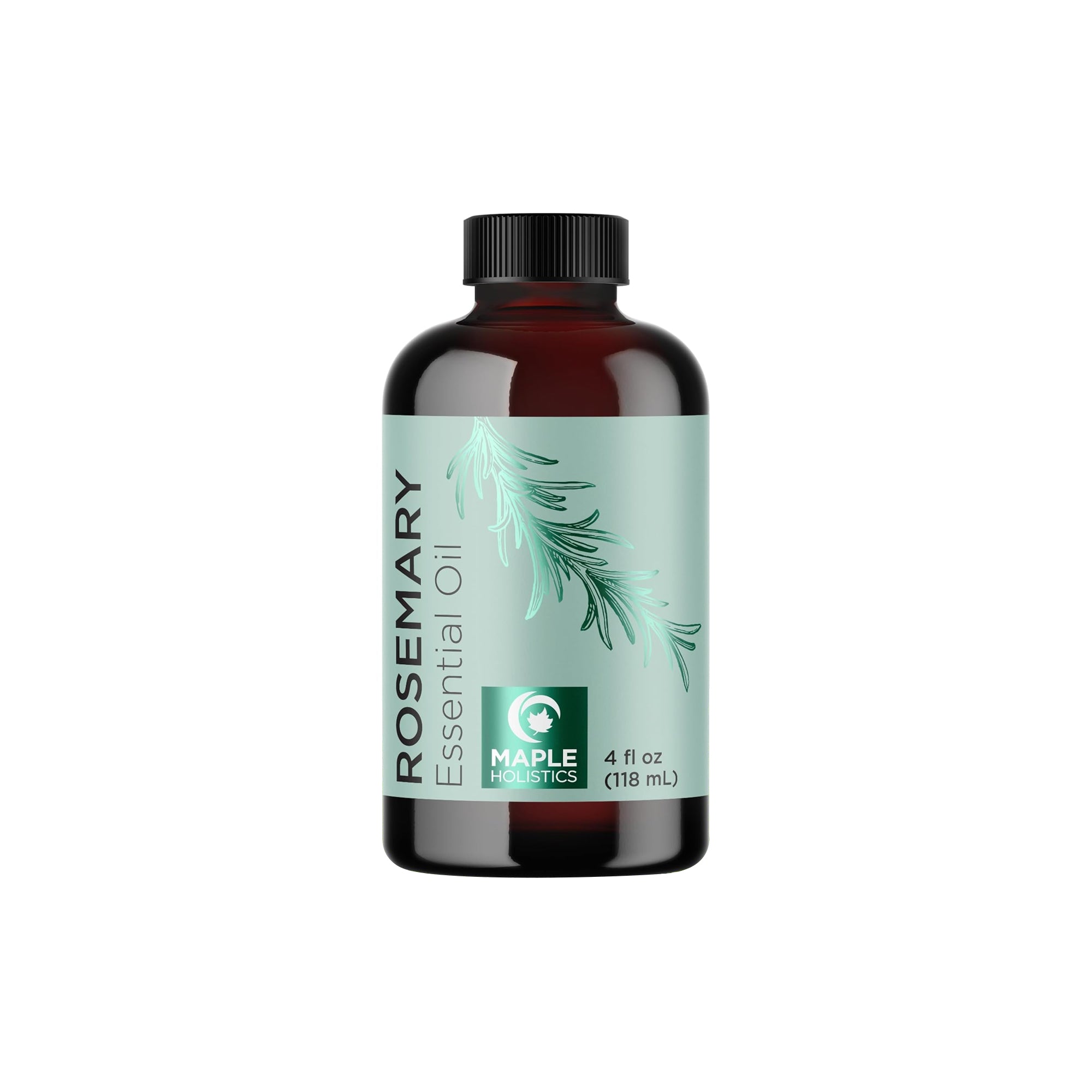 Pure Rosemary Essential Oil with Dropper ƒ?? 4 oz, Hair, Skin & Aromatherapy Use