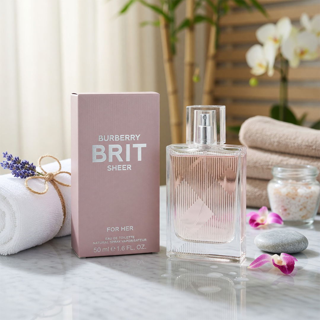 Burberry Brit Sheer for Women (100ml) A Luminous & Spirited Floral Fruity EDT