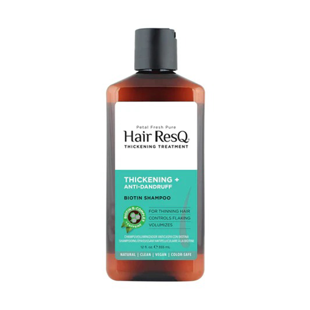 Petal Fresh Hair Resq Anti-Dandruff Thickening Shampoo (355ml) The "Dual-Action" Scalp Revitalizer