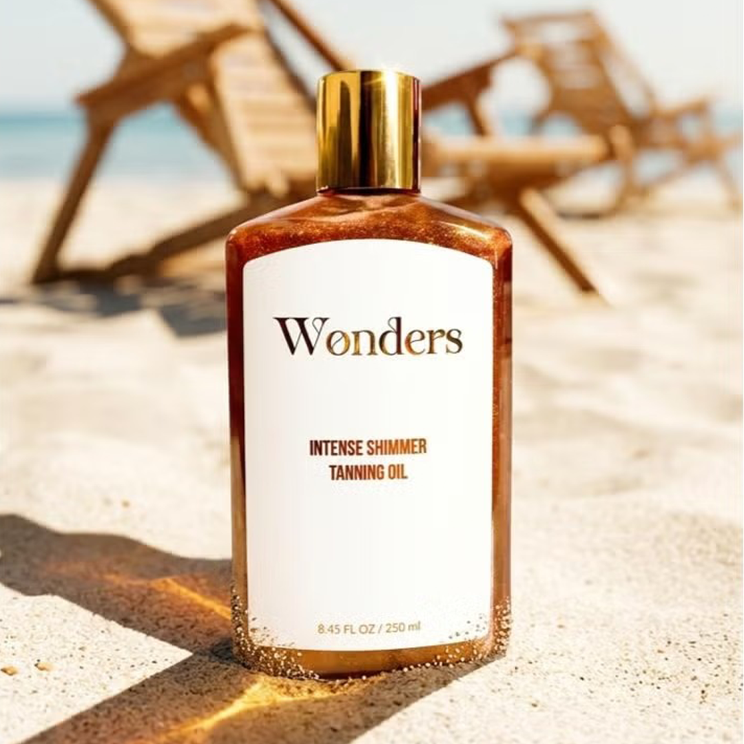 Wonders Deep Dark Tanning Oil with Shimmer 250ml