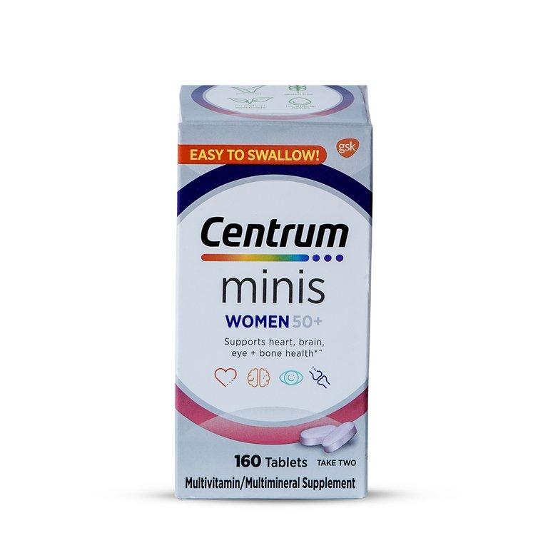 سنتريم مينيز للنساء 50+ متعدد الفيتامينات - 160 قرص