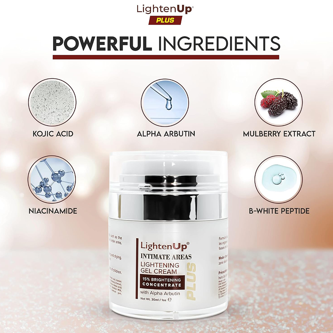 LightenUp Plus Intimate Areas Brightening Gel Cream 30ml / 1 fl oz