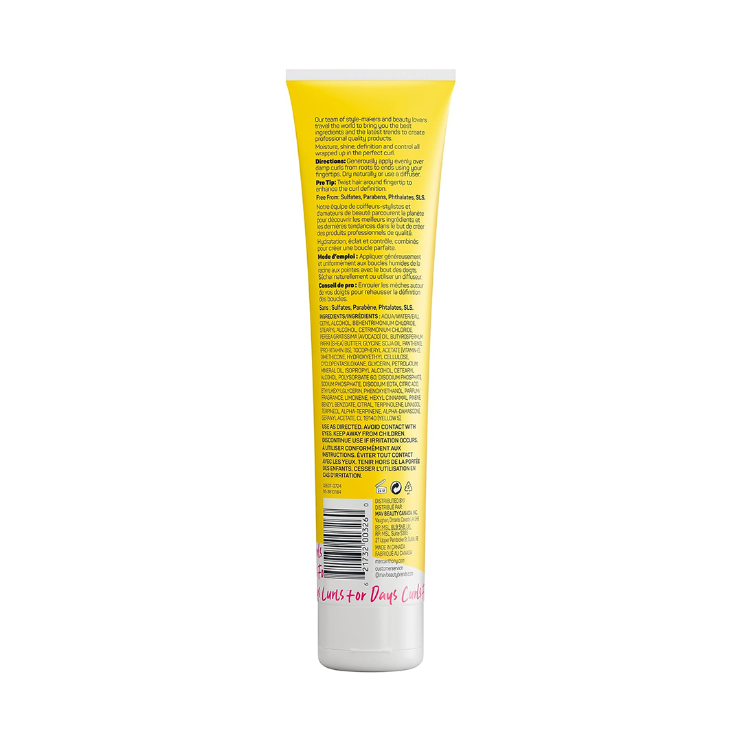 Marc Anthony Strictly Curls Curl Envy Cream Frizz Control & Curl Defining Cream | 177 mL