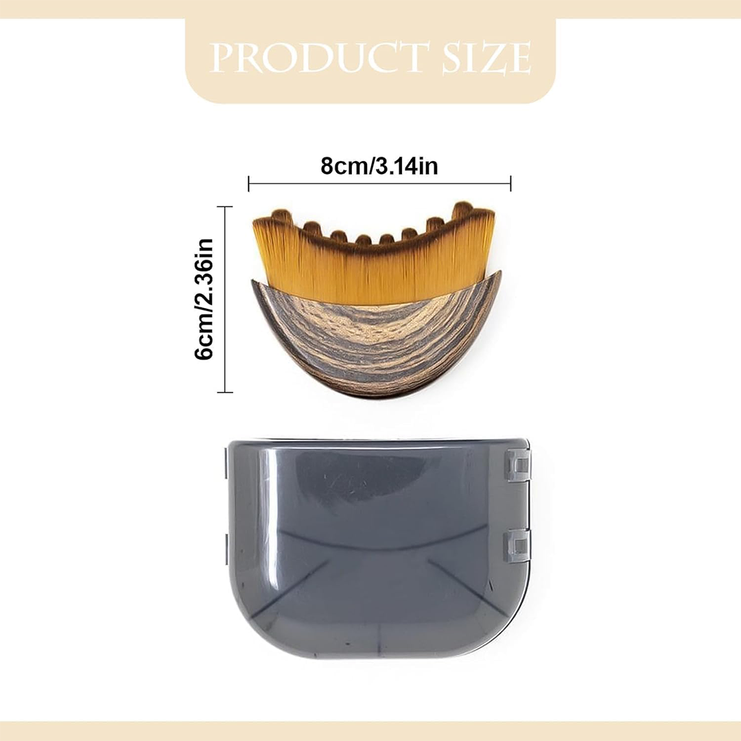 Lymphatic Contour Face Brush for Sculpting Anti-Puffiness & Lifting Tool (1 Piece)