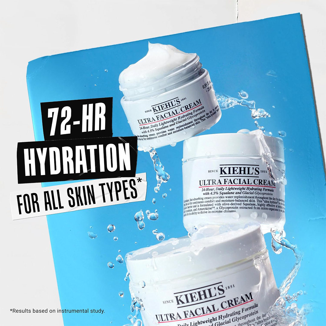 Kiehl's Since 1851 Ultra Facial Cream 24-Hour Hydration (125 ml Jar)