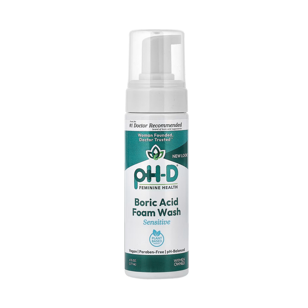 pH-D Feminine Health Boric Acid Foam Wash Sensitive