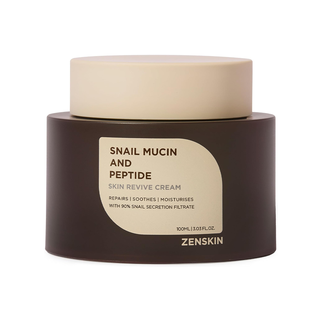 ZENSKIN Snail Mucin and Peptide Skin Revive Cream 100ml 3 38 fl oz