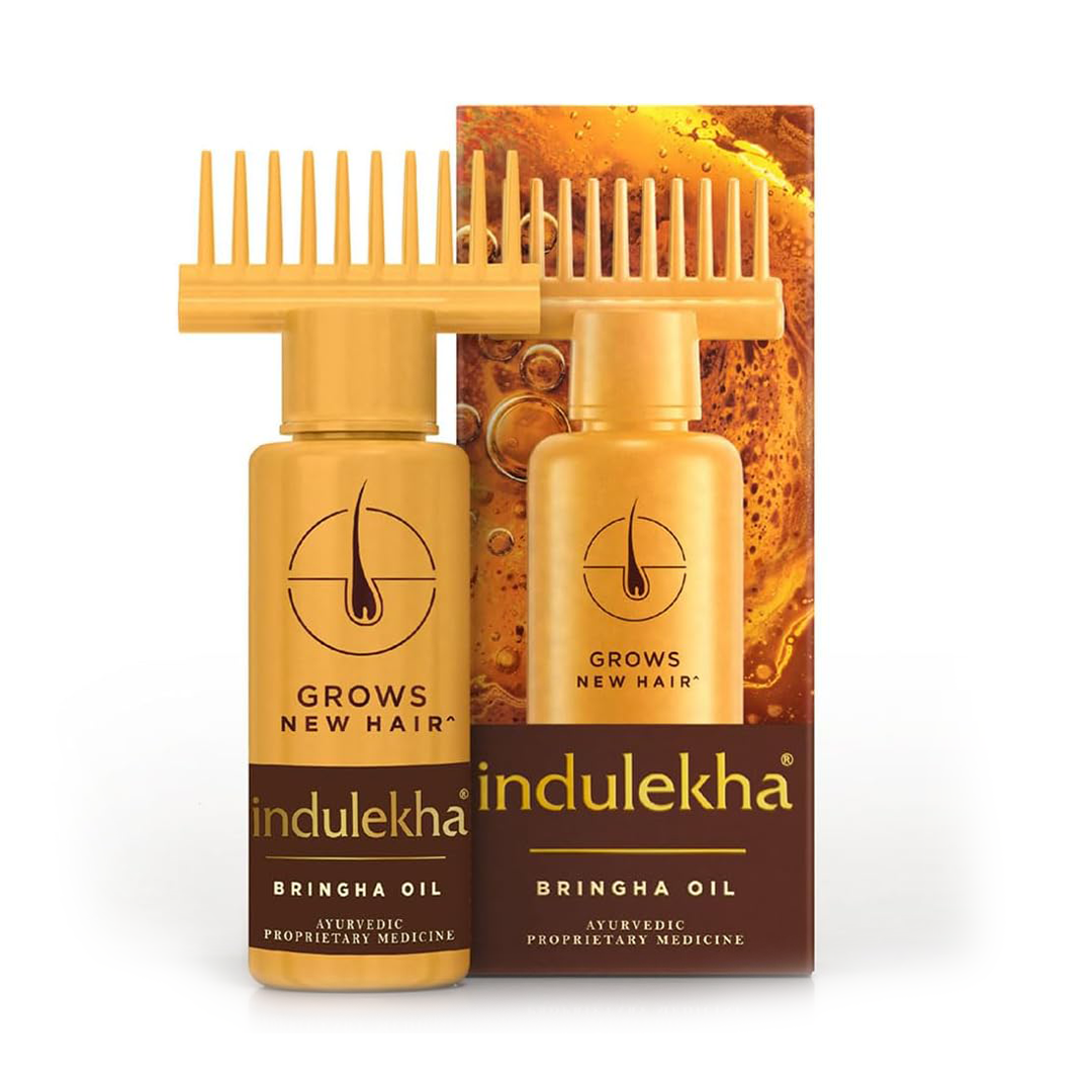 indulekha Bringha Hair Oil Selfie Bottle 100ml (1 Pack) by indulekha