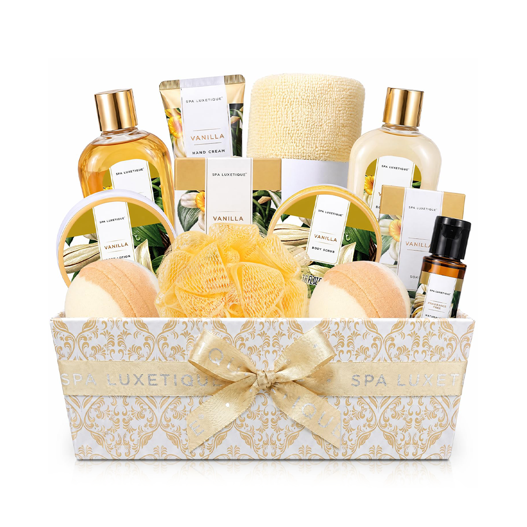 Spa Luxetique Vanilla Spa Gift Set for Women (12 PCS)