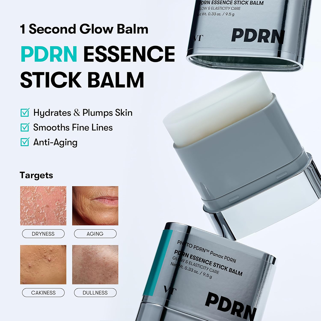 VT Cosmetics PDRN Essence Stick Balm Multi-Wrinkle Eye & Neck Treatment Stick