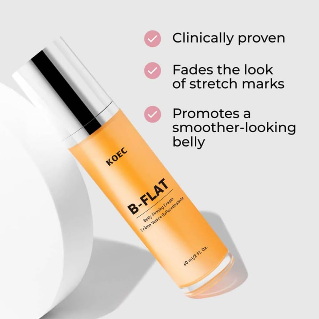 KOEC B-FLAT Belly Firming Cream (60ml)