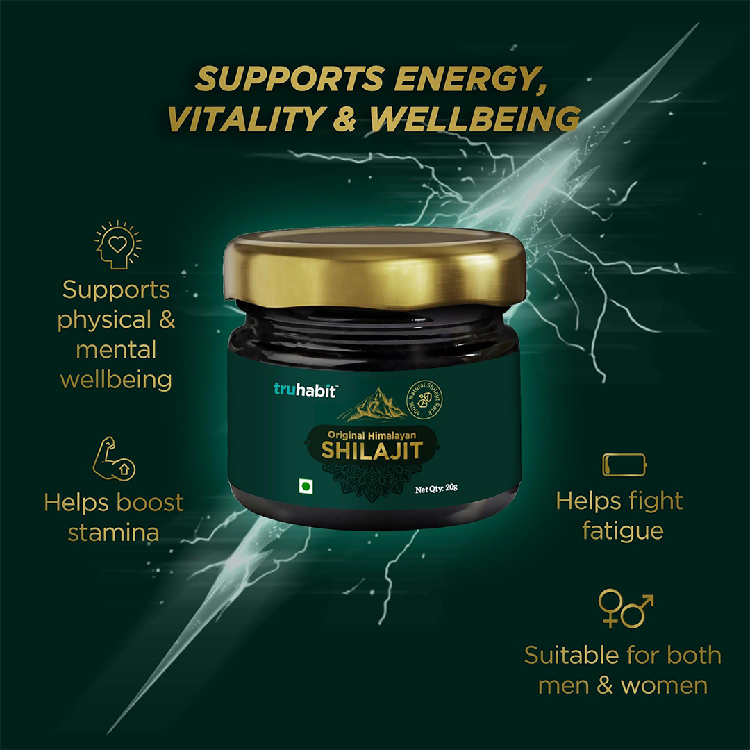 Truhabit Original Himalayan Shilajit Resin (20g)