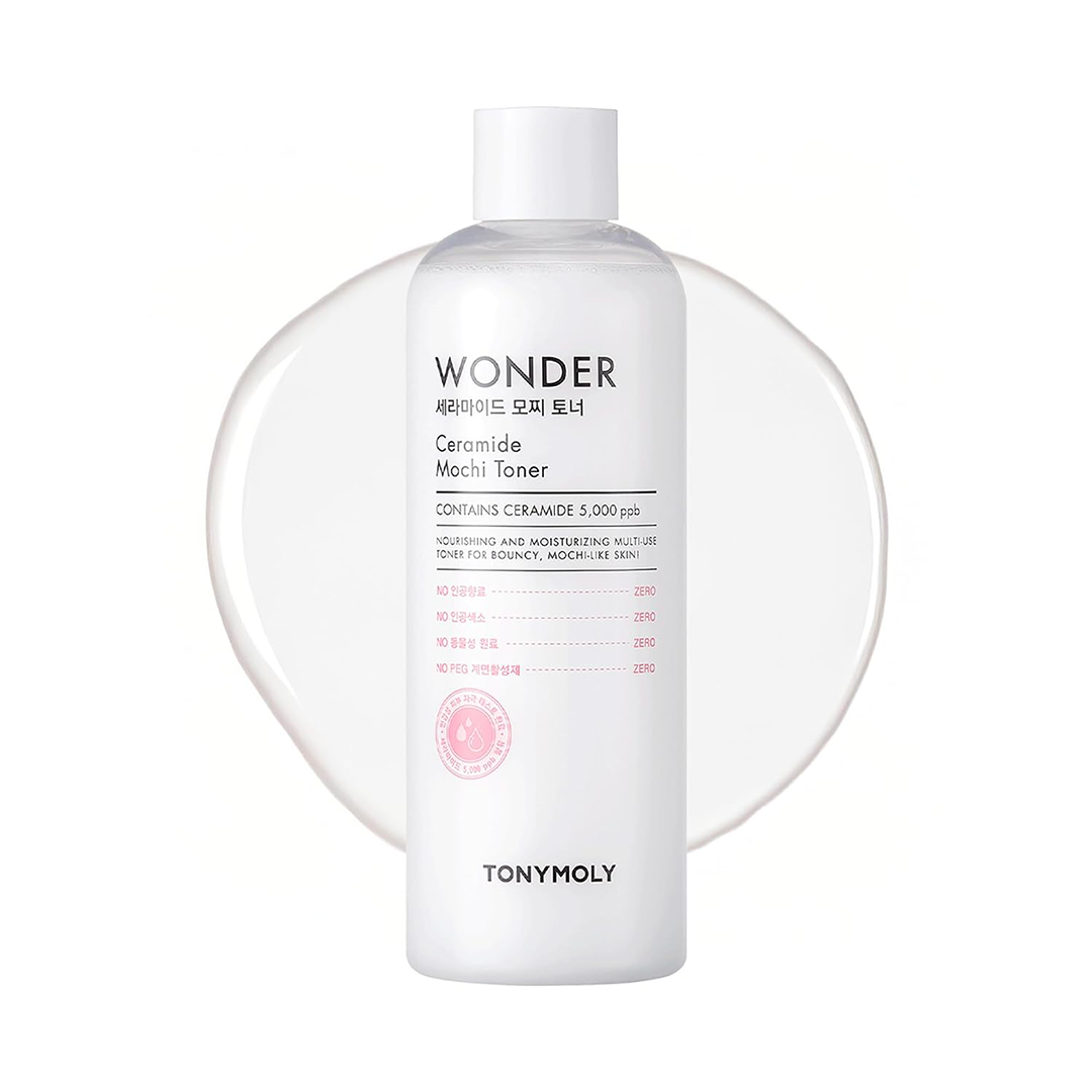 TONYMOLY Wonder Ceramide Mochi Toner Hydrating & Barrier-Strengthening 500ml