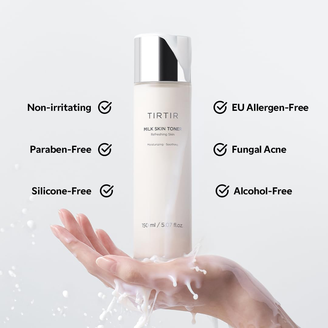 TIRTIR Milk Skin Rice Toner Deep Hydration & Brightening Niacinamide Toner 150ml