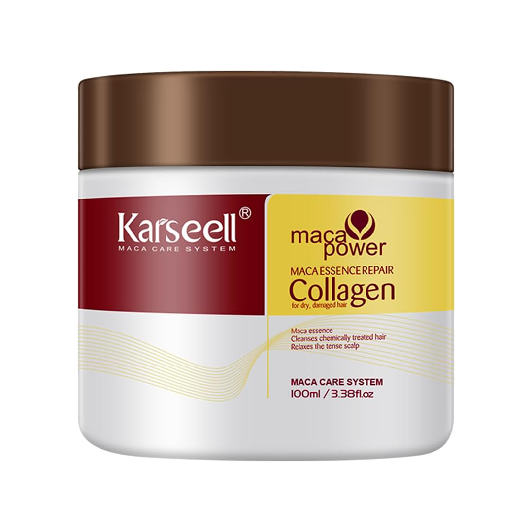 Karseell Collagen Hair Mask Deep Repair Treatment for Dry & Damaged Hair 100ml