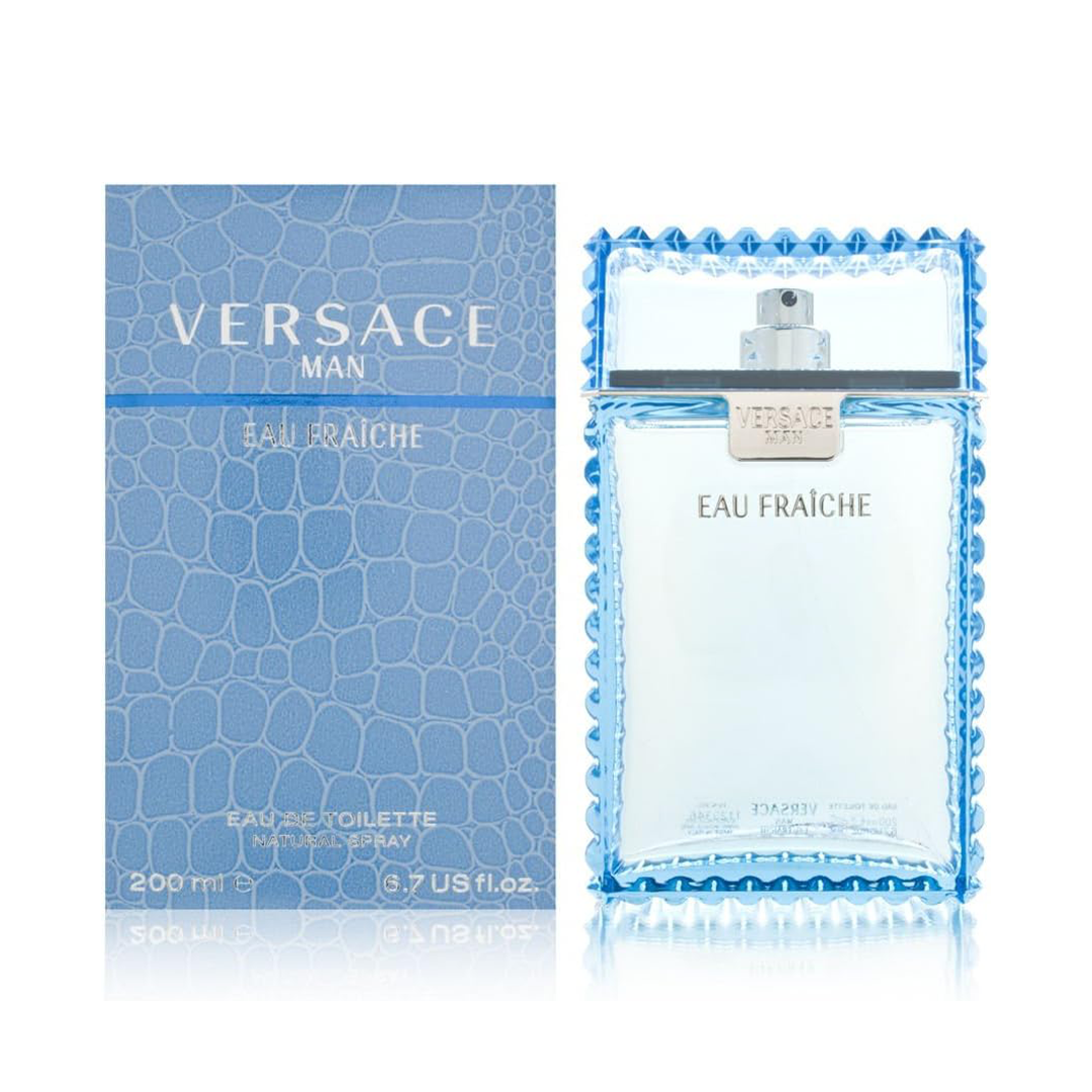 Versace Man Eau Fra??che Eau de Toilette for Men Fresh Citrus Aquatic Fragrance 200ml