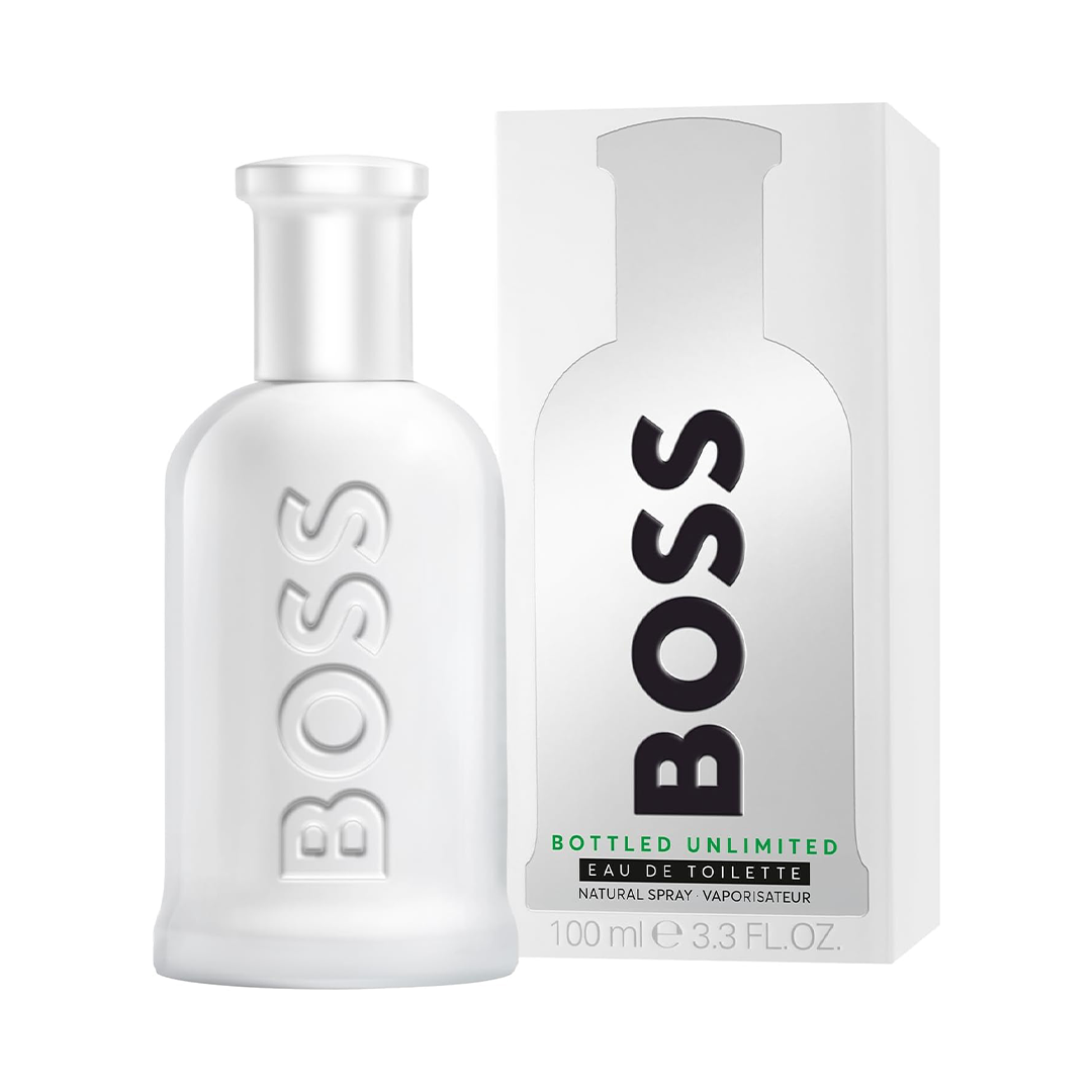 Hugo Boss Bottled Unlimited Eau de Toilette for Men Fresh Aromatic Fragrance 100ml