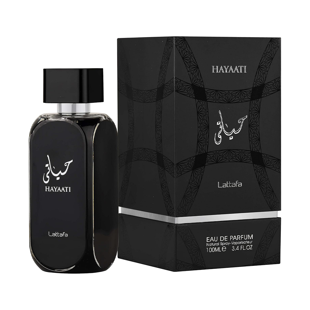 Lattafa Hayaati Eau De Parfum for Men (100ml) Long-Lasting Fresh & Woody Scent
