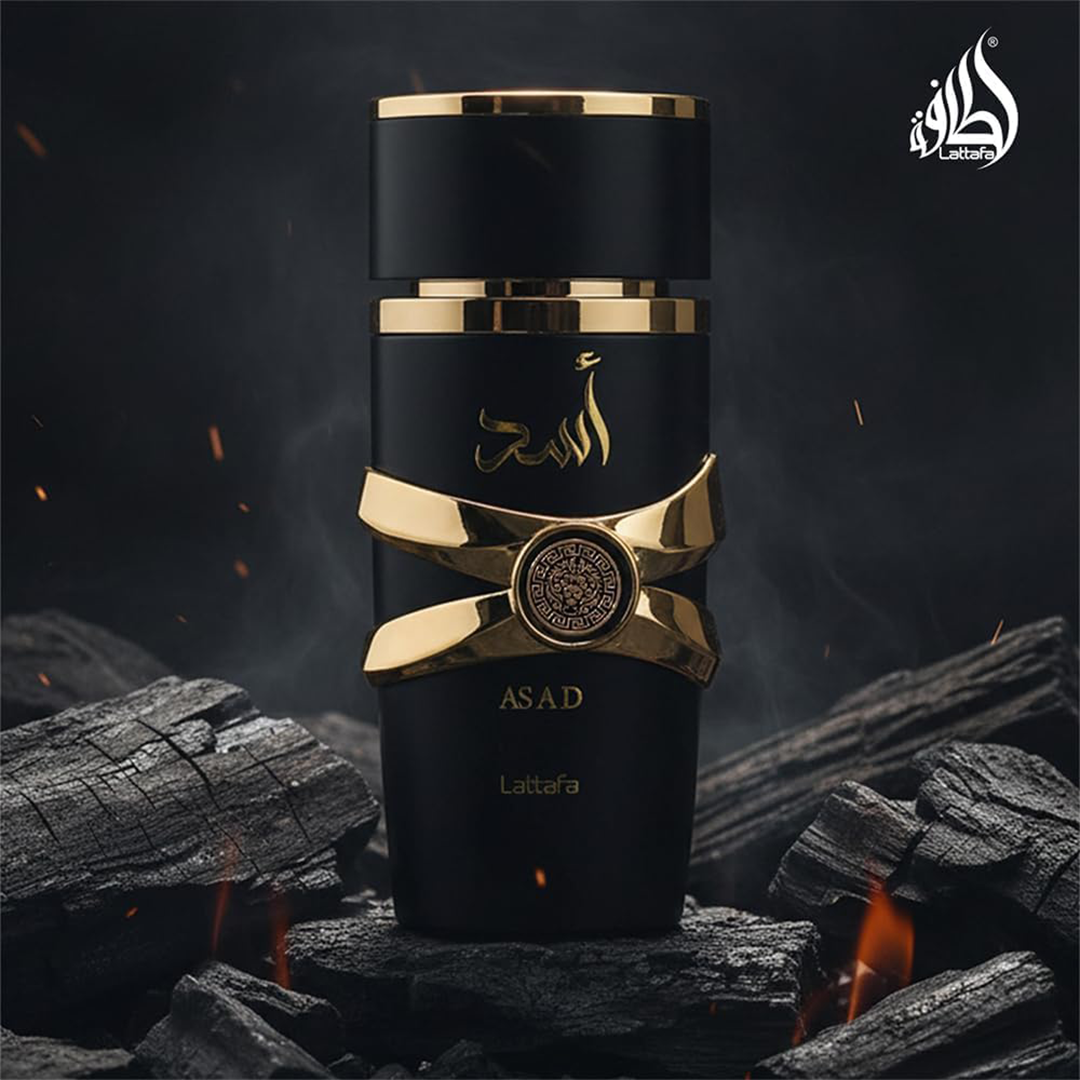 Lattafa Asad Eau De Parfum (100ml) Bold Spicy & Vanilla Men's Fragrance