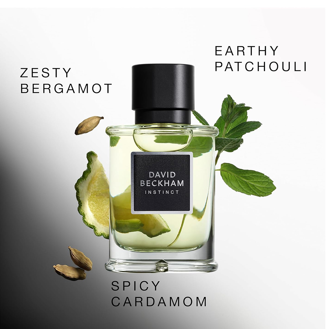 David Beckham Instinct Eau De Parfum (75ml) Sophisticated Foug??re Citrus Fragrance