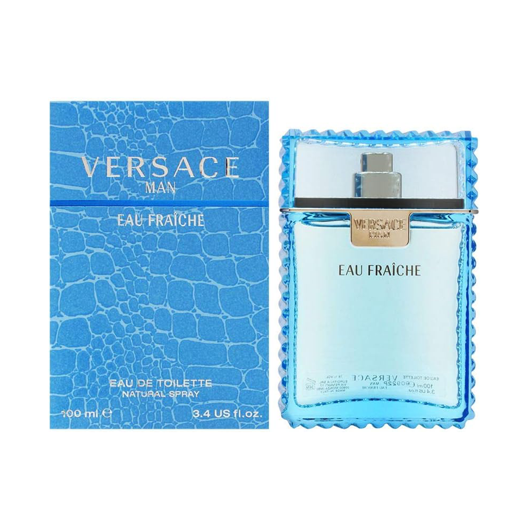 Versace Man Eau fraiche (100ml) The Ultimate Mediterranean Fresh Men's EDT