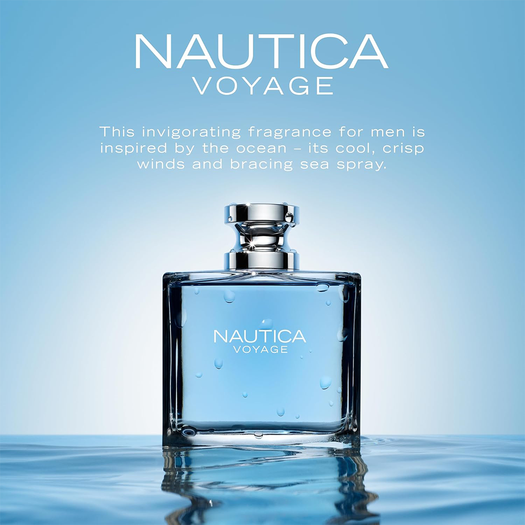 Nautica Voyage Eau De Toilette (100ml) The Ultimate Fresh & Salty Men's EDT