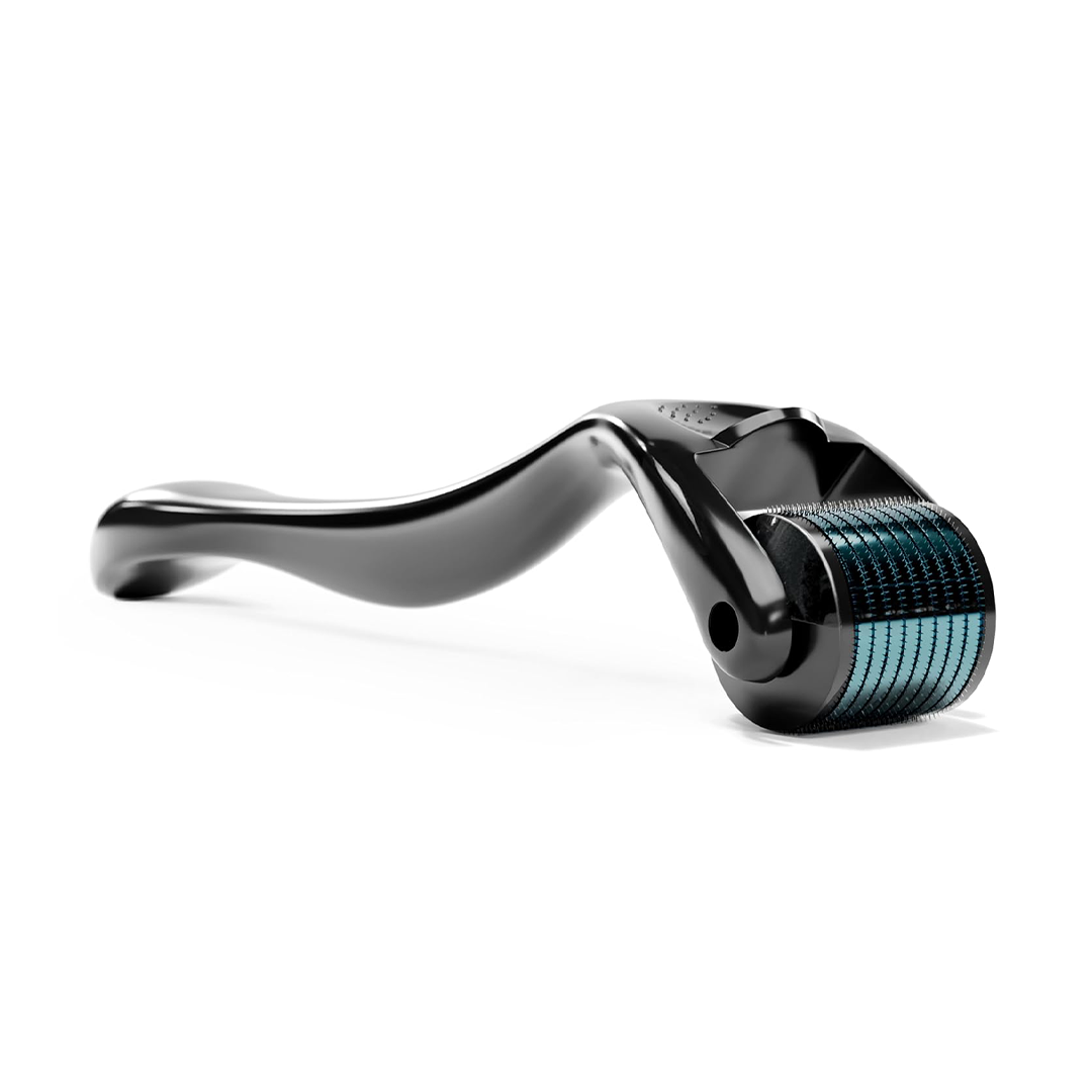 RoselynBoutique Beard Growth Derma Roller (0.25mm) 540 Titanium Microneedles