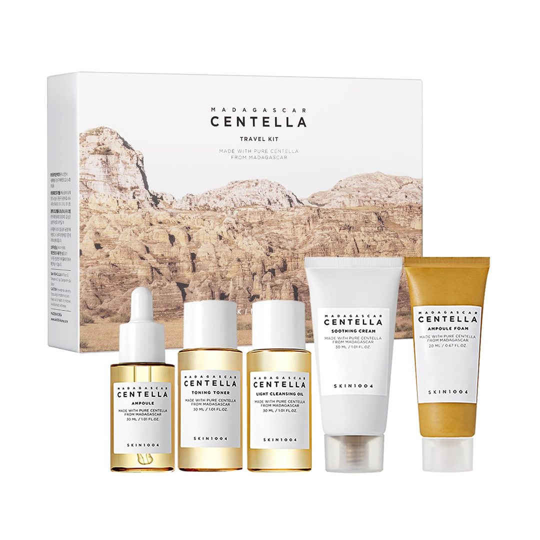 SKIN1004 Madagascar Centella Travel Kit The Complete 5-Step Soothing Routine