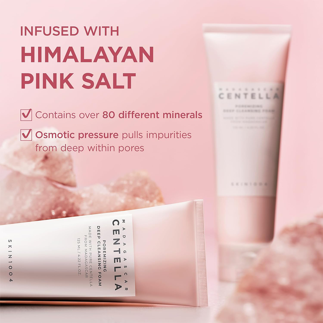SKIN1004 Madagascar Centella Poremizing Deep Cleansing Foam (125ml) The "Pore-Vacuum" Cleanser