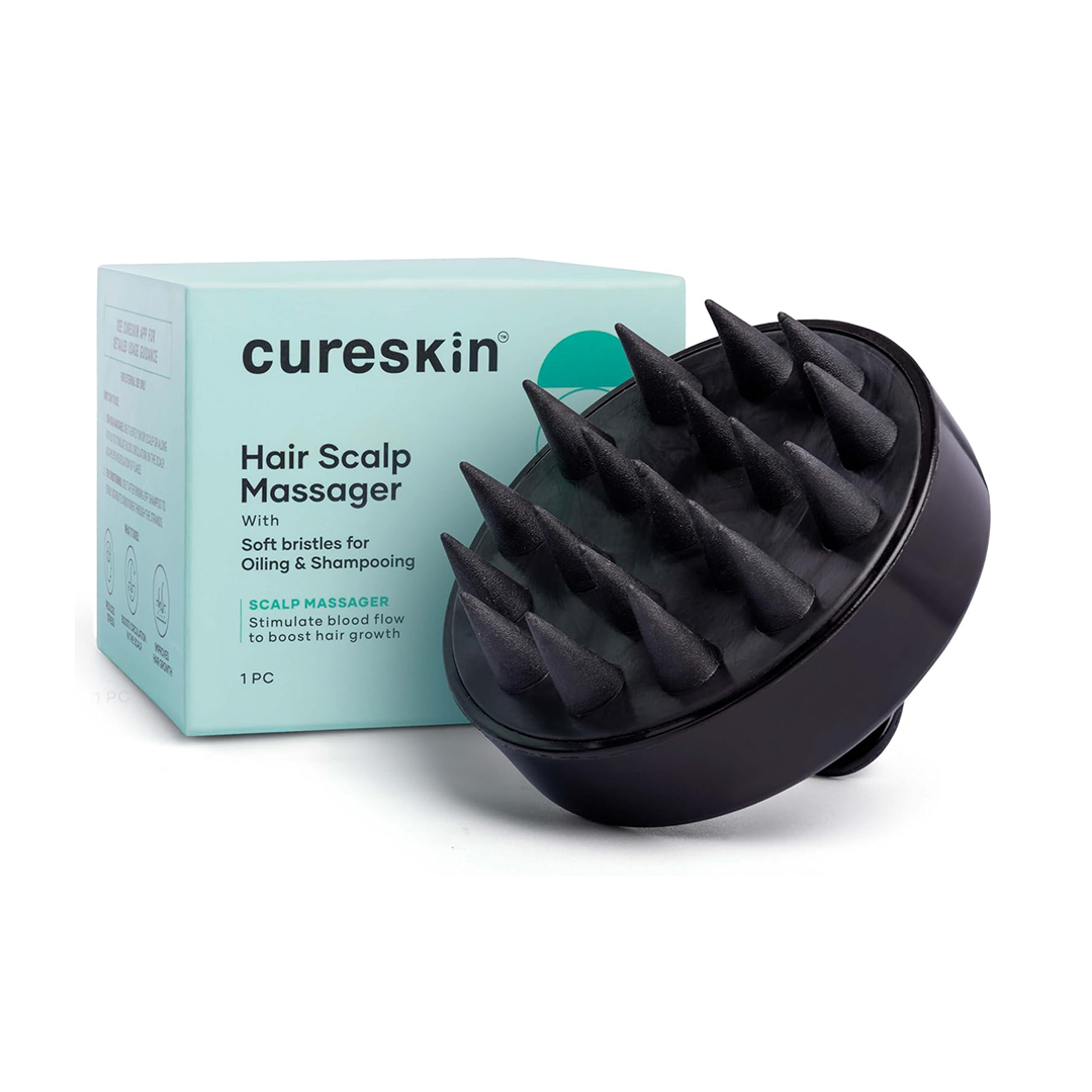 Cureskin Head Massager The "Micro-Circulation" Scalp Stimulator