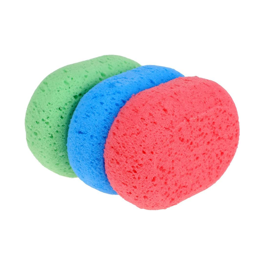 Super Spongex Bath Sponge Loofah (6-Pcs) The "Family-Sized" Soft Scrub Solution