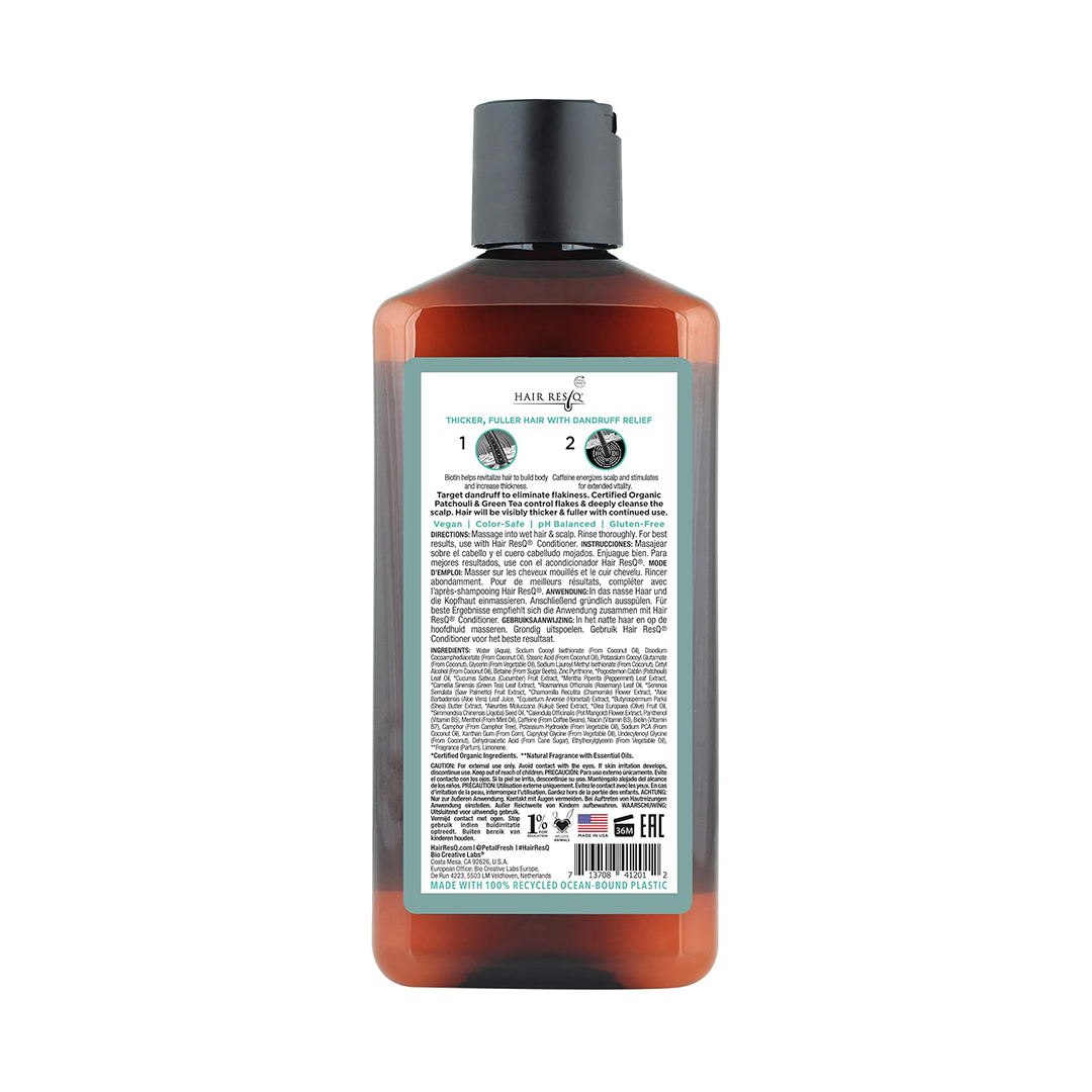 Petal Fresh Hair Resq Anti-Dandruff Thickening Shampoo (355ml) The "Dual-Action" Scalp Revitalizer