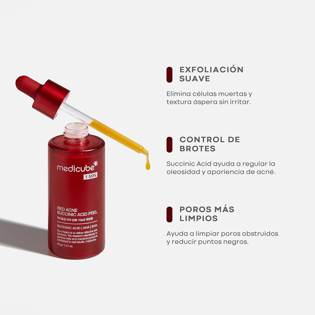 Medicube 21% Acid Wash-Off Exfoliant AHA+BHA+Succinic Acid Treatment