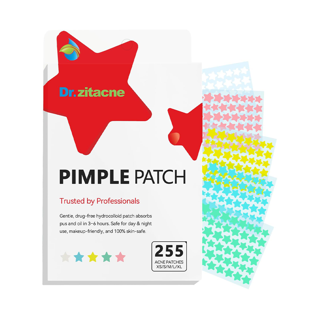Pimple Patches for Face (255 Pcs) The "Invisible & Aesthetic" Acne Solution