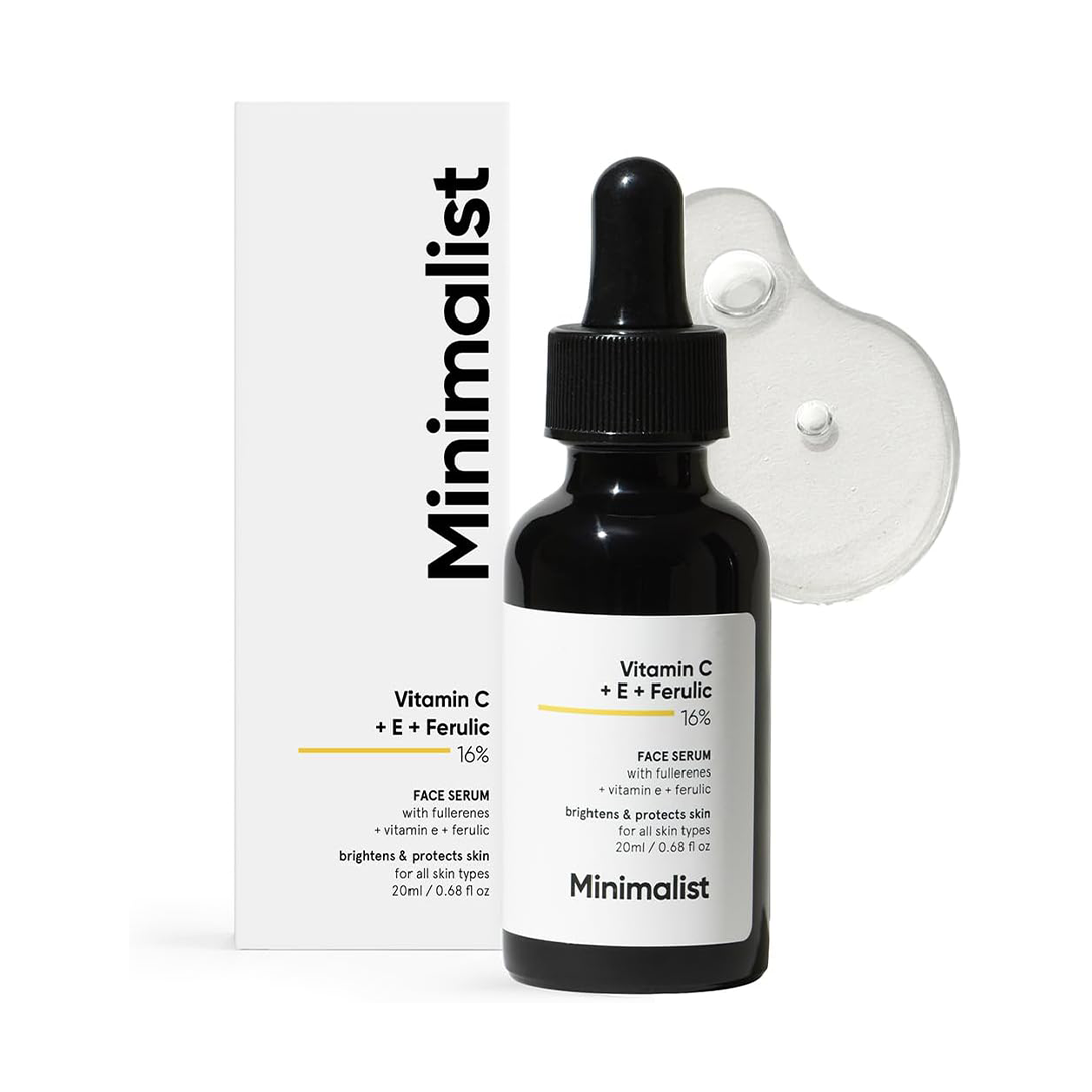 Minimalist 16% Vitamin C Face Serum (Advanced) The "Ultimate Brightening" Complex