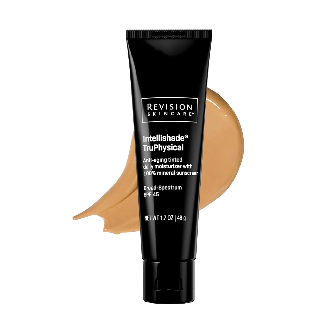 Revision Skincare Intellishade TruPhysical SPF 45 100% Mineral Tinted Sunscreen with Vitamin C, 1.7 oz