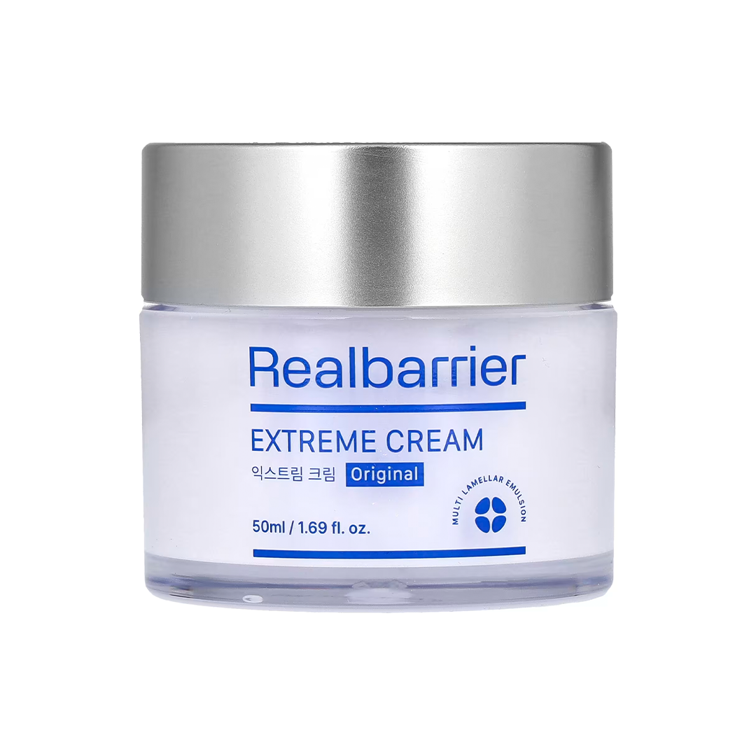 Real Barrier Extreme Cream Hydrating Face Moisturizer with Hyaluronic Acid & Ceramides, 1.69 fl oz