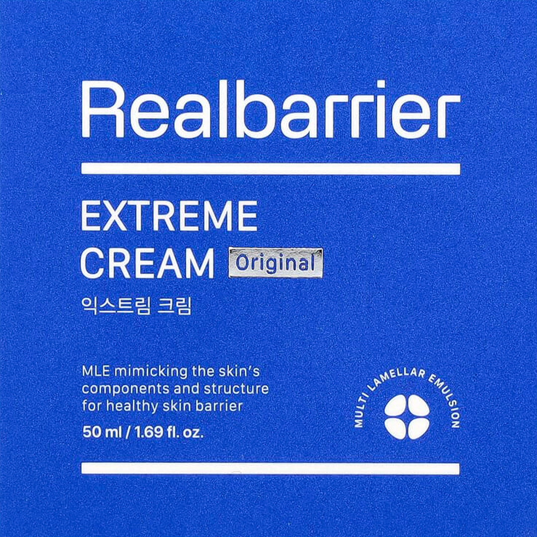 Real Barrier Extreme Cream Hydrating Face Moisturizer with Hyaluronic Acid & Ceramides, 1.69 fl oz