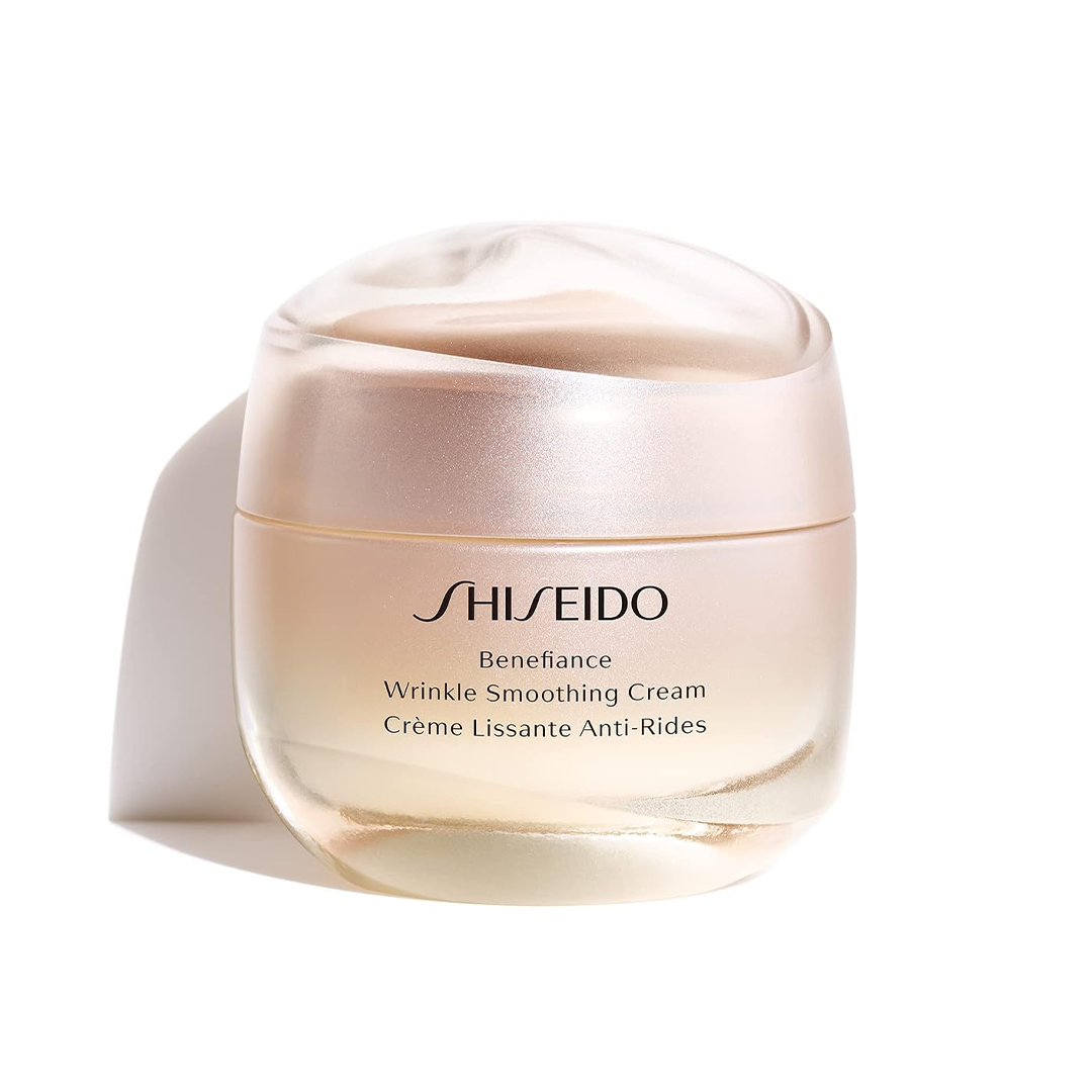 Shiseido Benefiance Wrinkle Smoothing Cream 50 mL Anti-Aging Face Moisturizer for Normal & Combination Skin | Hydrating Wrinkle-Reducing Cream
