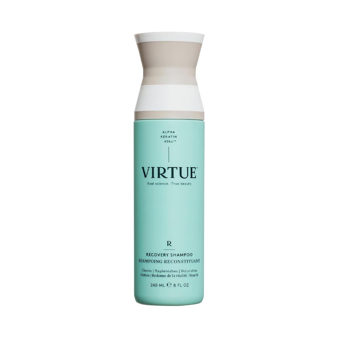 VIRTUE Recovery Sulfate-Free Shampoo Keratin & Baobab Oil for Damaged Hair