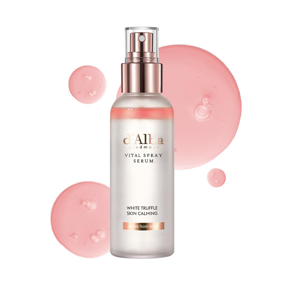 dalba Piedmont White Truffle Spray Serum Hydrating Glow Facial Mist, 3.38 oz