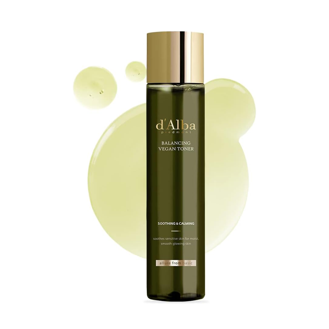 dalba Piedmont White Truffle Mild Balancing Toner Vegan pH Toner for Sensitive Skin