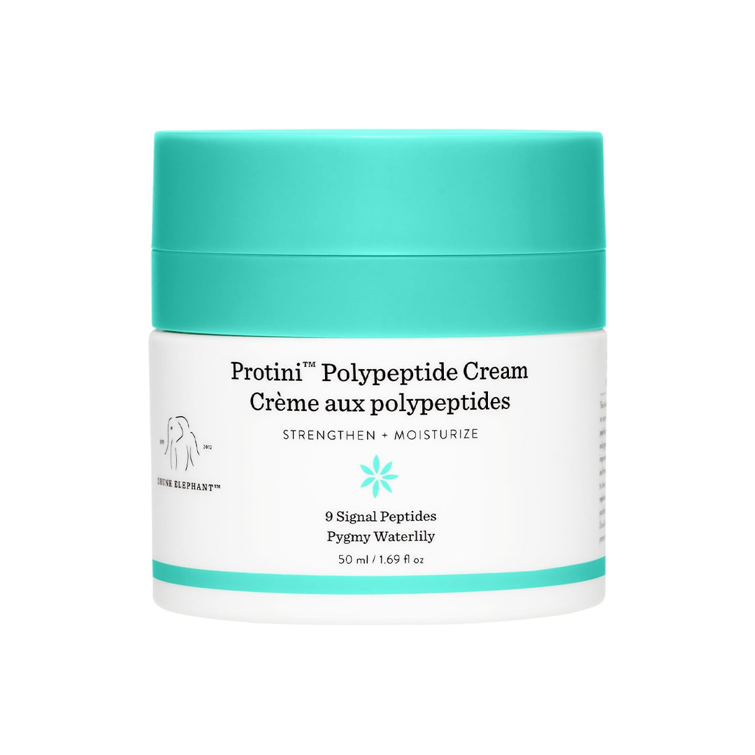 Drunk Elephant Protini Polypeptide Cream Firming Face Moisturizer | Clean Clinical Skincare, Cruelty-Free, Fragrance-Free Anti-Aging Cream