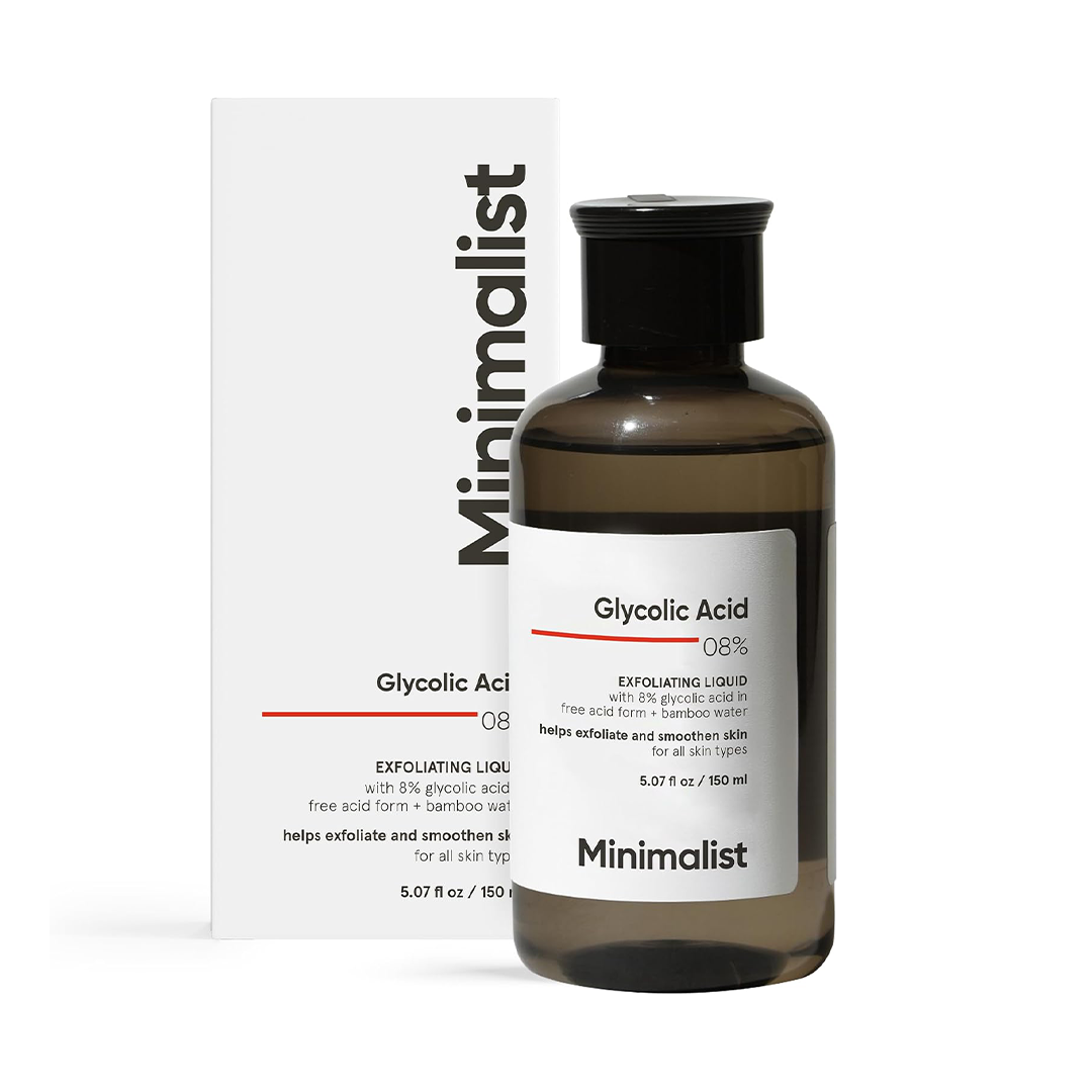 Minimalist 8% Glycolic Acid Exfoliating Toner 150ml