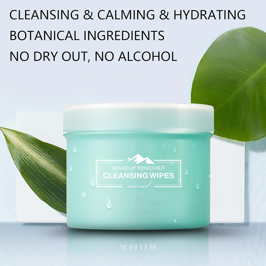 Pre-Moistened Face Makeup Remover Wipes 200 Pcs