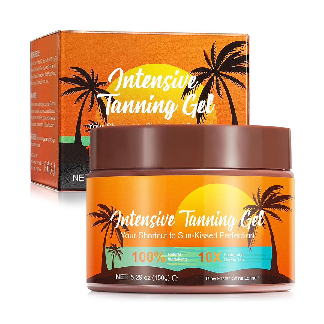Aliver Intense Tanning Gel 150g Carrot Tan Accelerator