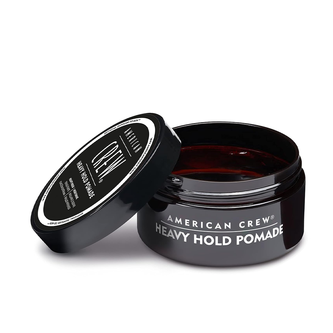 American Crew Mens Pomade Heavy Hold High Shine 3 oz
