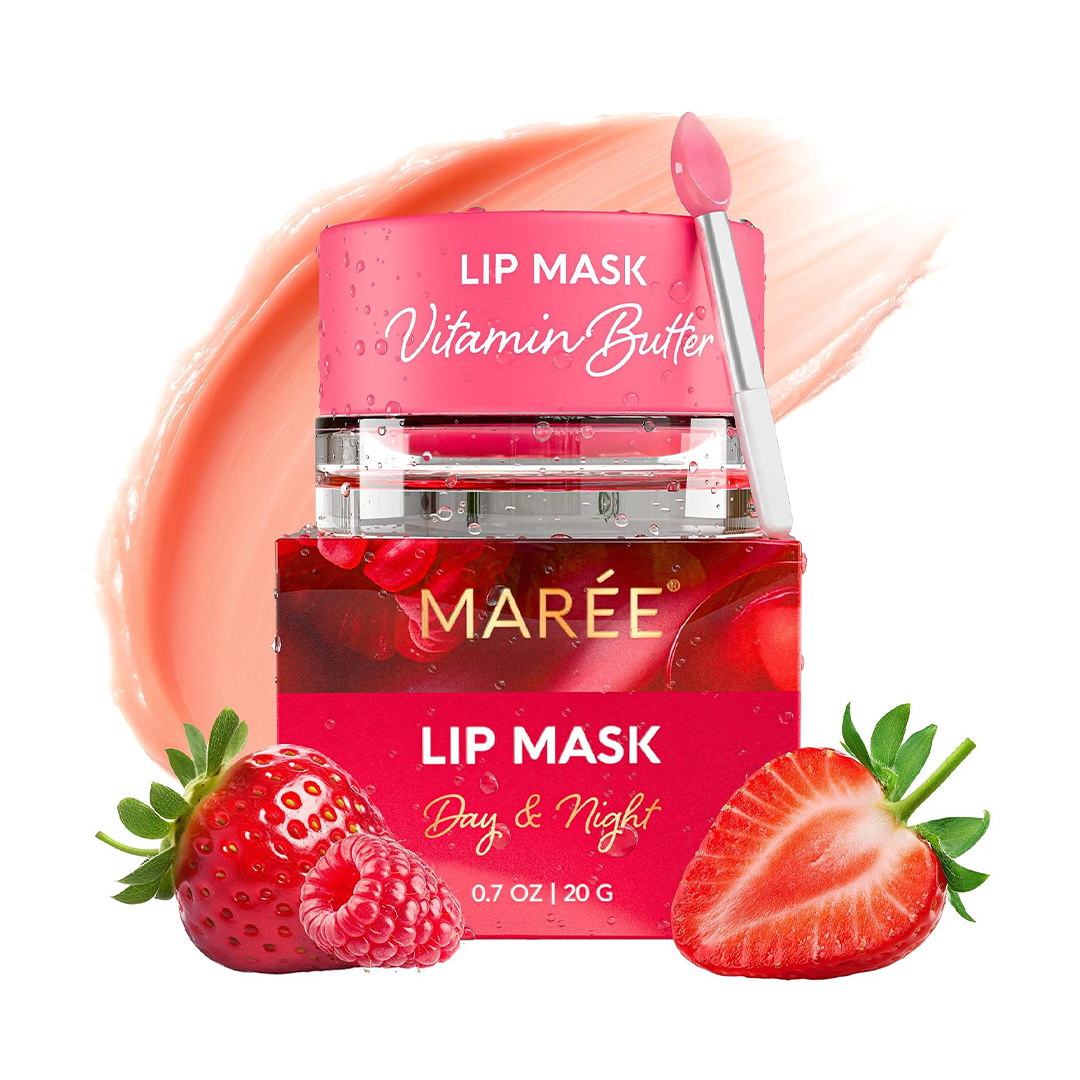 MAREE Overnight Lip Mask with Hyaluronic Acid and Collagen