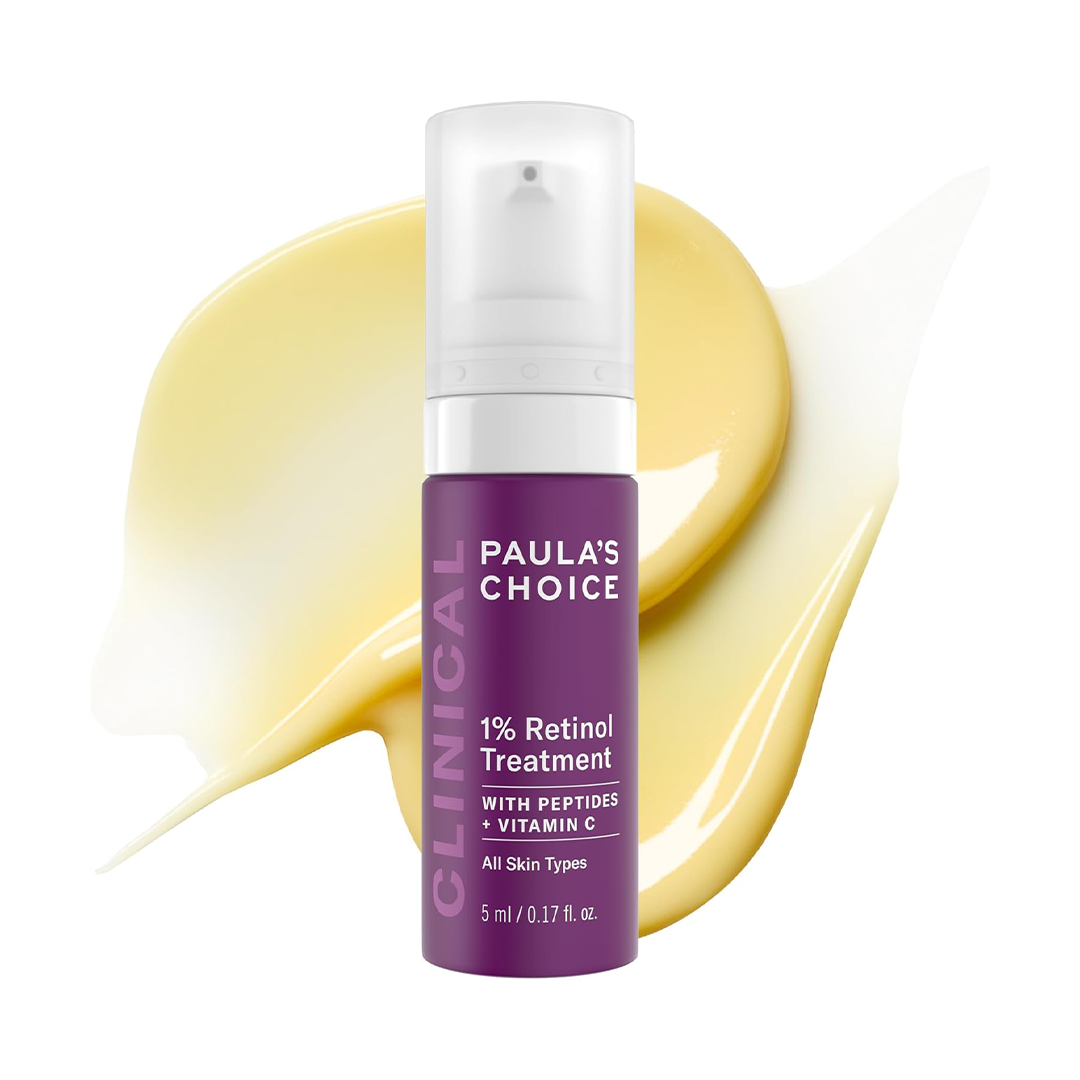 PAULA'S CHOICE CLINICAL 1% Retinol Treatment Cream – Peptides, Vitamin C & Licorice Extract